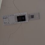 Fissure mur intérieur